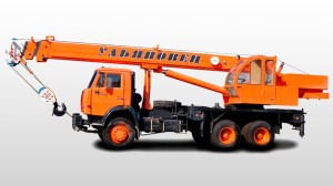 Автокран Ульяновец на шасси Камаз 65115